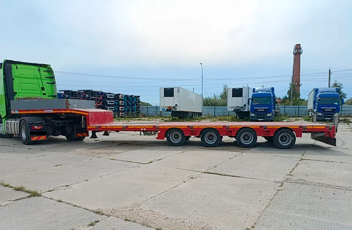 Четырехосный трал